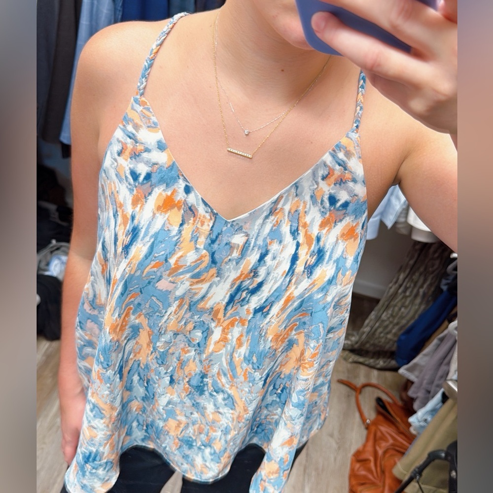 Abstract Print Women's Top - Picture 8 of 8